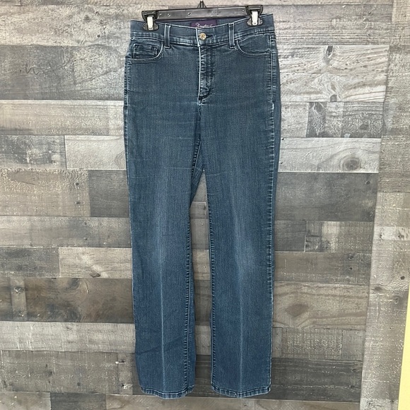 NYDJ Denim - Nice NYDJ Blue Jeans with Roses on Pockets